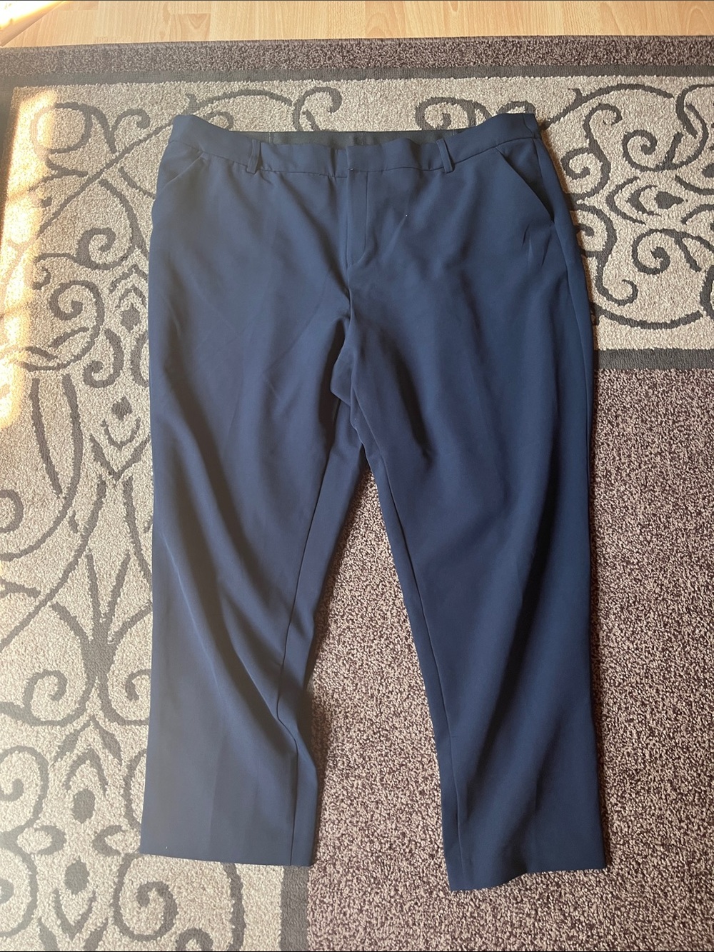 Nine West Navy Skinny Dress Pants